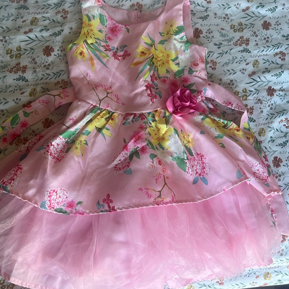 Wonder nation formal dress, size 5, color pink